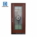 Fangda lone star wrought iron front entry door